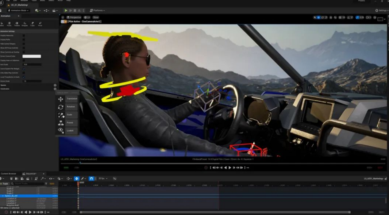 虚幻引擎5.1带来电影、广播、动画和实况活动新功能